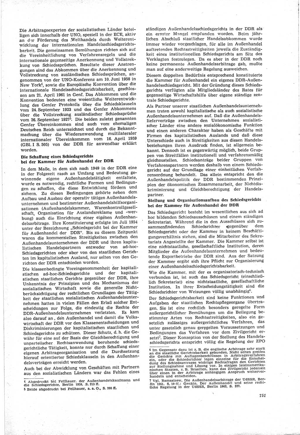 Neue Justiz (NJ), Zeitschrift für Recht und Rechtswissenschaft [Deutsche Demokratische Republik (DDR)], 18. Jahrgang 1964, Seite 751 (NJ DDR 1964, S. 751)