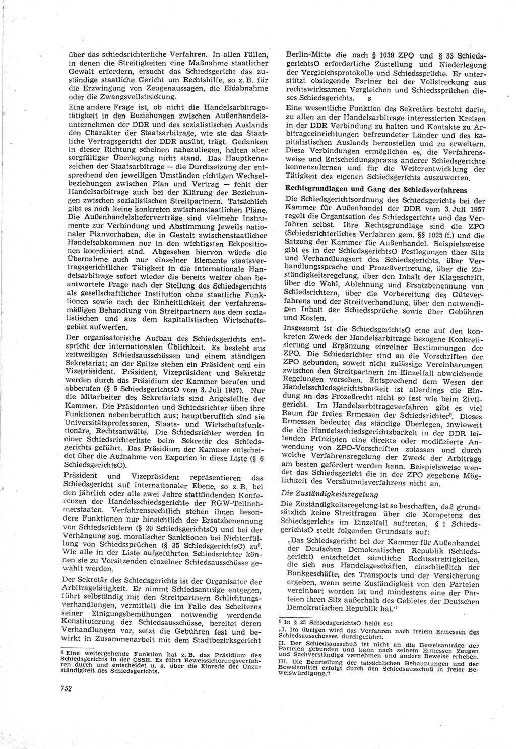 Neue Justiz (NJ), Zeitschrift für Recht und Rechtswissenschaft [Deutsche Demokratische Republik (DDR)], 18. Jahrgang 1964, Seite 752 (NJ DDR 1964, S. 752)