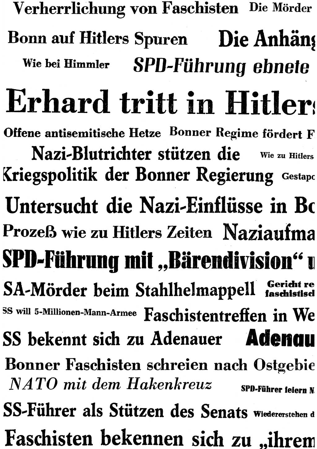 Ehemalige Nationalsozialisten in Pankows Diensten [Deutsche Demokratische Republik (DDR)] 1965, Seite 32 (Ehem. Nat.-Soz. DDR 1965, S. 32)
