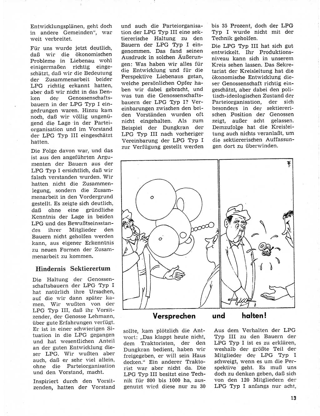 Neuer Weg (NW), Organ des Zentralkomitees (ZK) der SED (Sozialistische Einheitspartei Deutschlands) für Fragen des Parteilebens, 20. Jahrgang [Deutsche Demokratische Republik (DDR)] 1965, Seite 13 (NW ZK SED DDR 1965, S. 13)