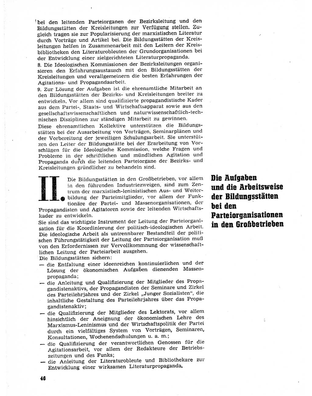 Neuer Weg (NW), Organ des Zentralkomitees (ZK) der SED (Sozialistische Einheitspartei Deutschlands) für Fragen des Parteilebens, 20. Jahrgang [Deutsche Demokratische Republik (DDR)] 1965, Seite 46 (NW ZK SED DDR 1965, S. 46)