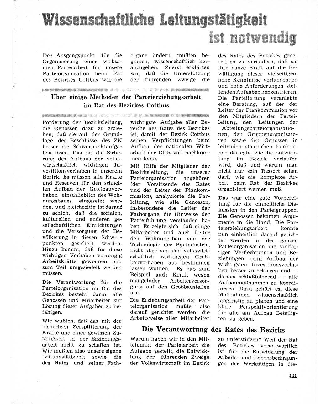 Neuer Weg (NW), Organ des Zentralkomitees (ZK) der SED (Sozialistische Einheitspartei Deutschlands) für Fragen des Parteilebens, 20. Jahrgang [Deutsche Demokratische Republik (DDR)] 1965, Seite 125 (NW ZK SED DDR 1965, S. 125)