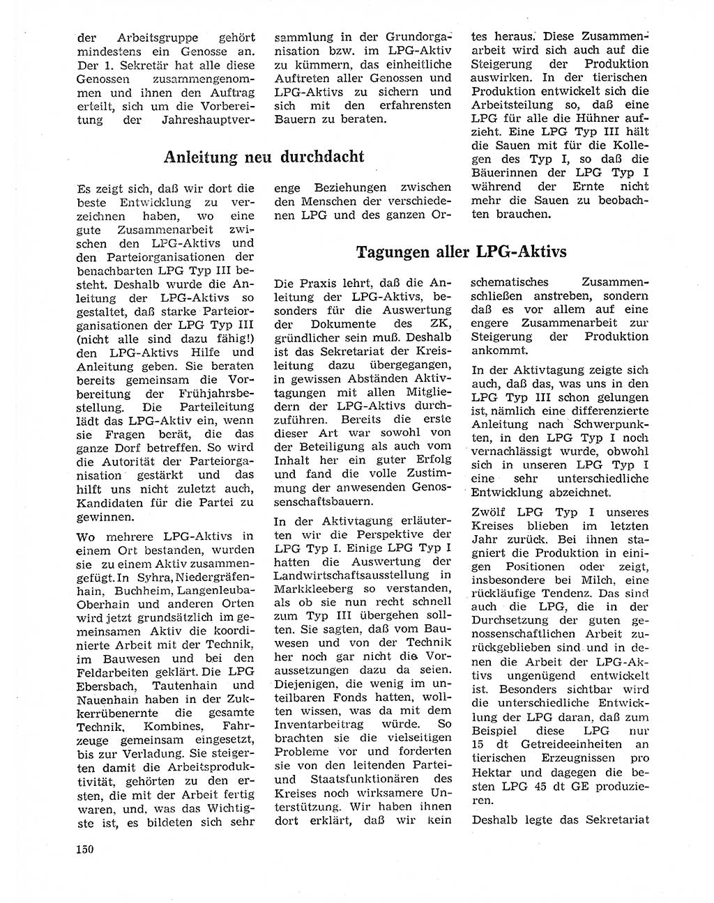 Neuer Weg (NW), Organ des Zentralkomitees (ZK) der SED (Sozialistische Einheitspartei Deutschlands) für Fragen des Parteilebens, 20. Jahrgang [Deutsche Demokratische Republik (DDR)] 1965, Seite 134 (NW ZK SED DDR 1965, S. 134)
