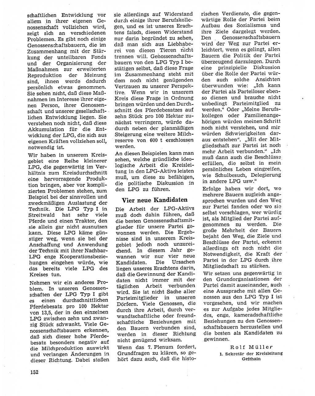 Neuer Weg (NW), Organ des Zentralkomitees (ZK) der SED (Sozialistische Einheitspartei Deutschlands) für Fragen des Parteilebens, 20. Jahrgang [Deutsche Demokratische Republik (DDR)] 1965, Seite 136 (NW ZK SED DDR 1965, S. 136)