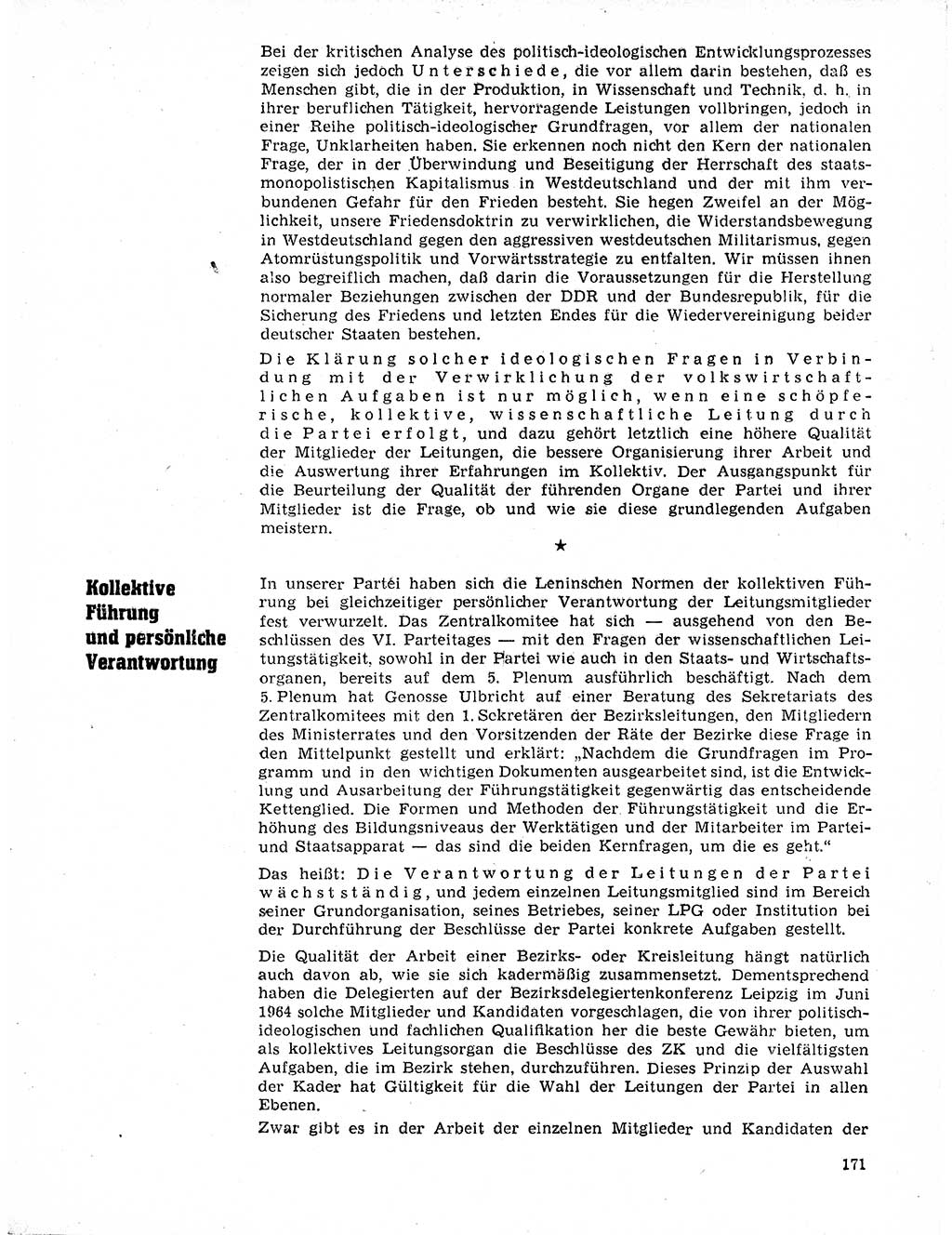 Neuer Weg (NW), Organ des Zentralkomitees (ZK) der SED (Sozialistische Einheitspartei Deutschlands) für Fragen des Parteilebens, 20. Jahrgang [Deutsche Demokratische Republik (DDR)] 1965, Seite 155 (NW ZK SED DDR 1965, S. 155)