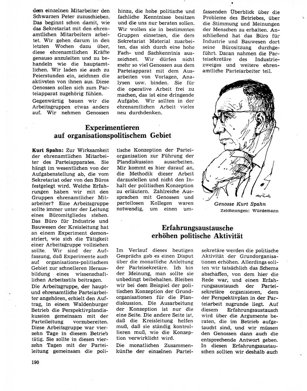 Neuer Weg (NW), Organ des Zentralkomitees (ZK) der SED (Sozialistische Einheitspartei Deutschlands) für Fragen des Parteilebens, 20. Jahrgang [Deutsche Demokratische Republik (DDR)] 1965, Seite 174 (NW ZK SED DDR 1965, S. 174)