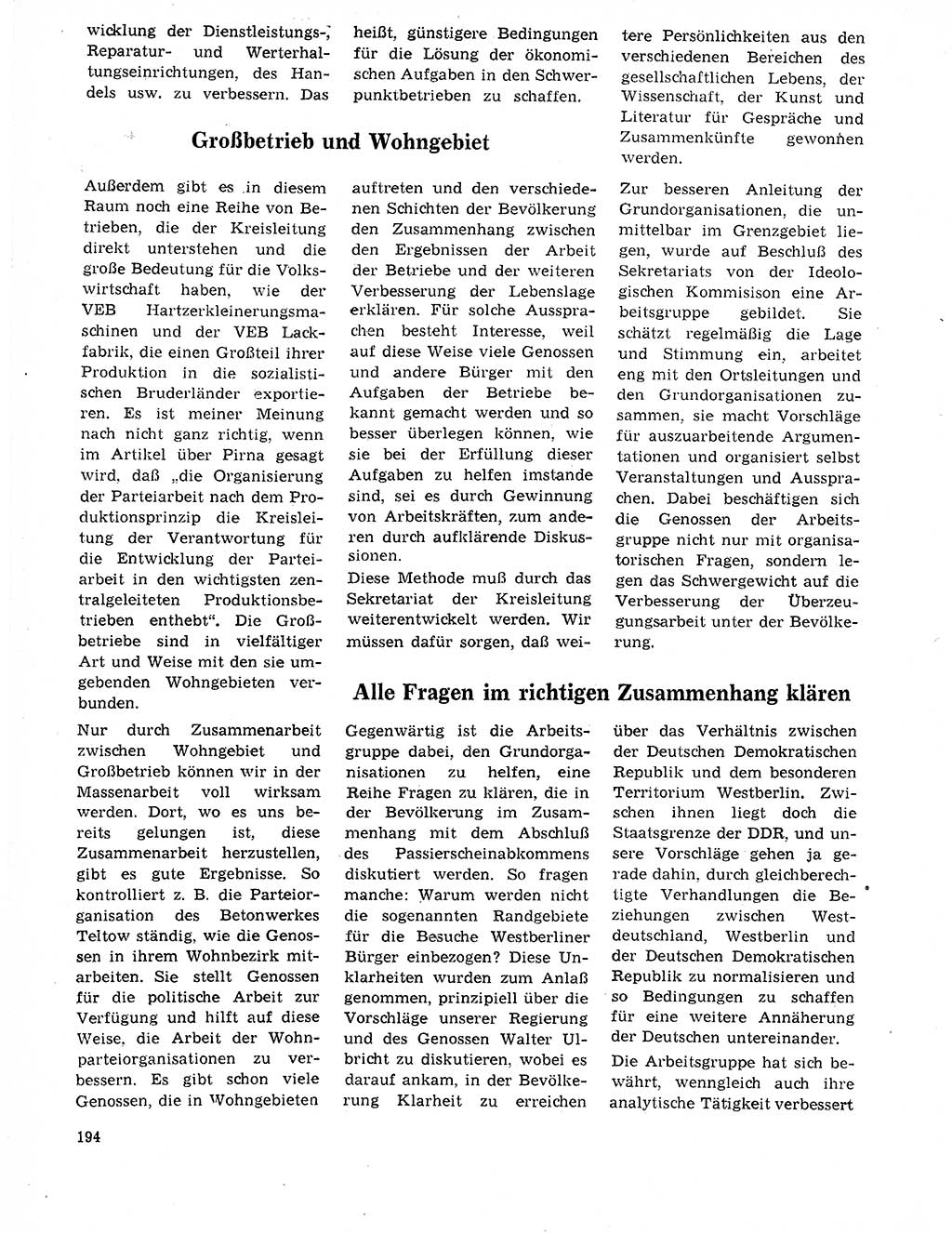 Neuer Weg (NW), Organ des Zentralkomitees (ZK) der SED (Sozialistische Einheitspartei Deutschlands) für Fragen des Parteilebens, 20. Jahrgang [Deutsche Demokratische Republik (DDR)] 1965, Seite 178 (NW ZK SED DDR 1965, S. 178)