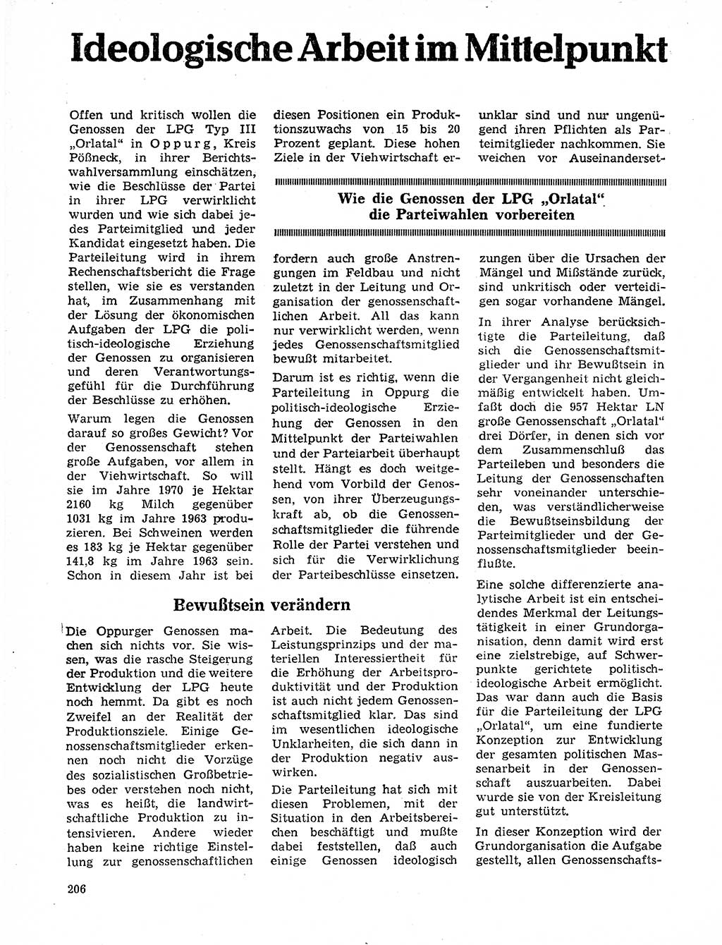 Neuer Weg (NW), Organ des Zentralkomitees (ZK) der SED (Sozialistische Einheitspartei Deutschlands) für Fragen des Parteilebens, 20. Jahrgang [Deutsche Demokratische Republik (DDR)] 1965, Seite 190 (NW ZK SED DDR 1965, S. 190)