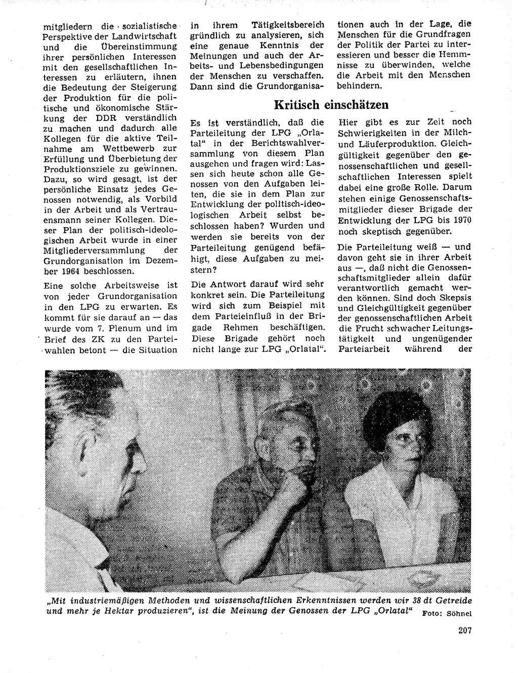 Neuer Weg (NW), Organ des Zentralkomitees (ZK) der SED (Sozialistische Einheitspartei Deutschlands) für Fragen des Parteilebens, 20. Jahrgang [Deutsche Demokratische Republik (DDR)] 1965, Seite 191 (NW ZK SED DDR 1965, S. 191)