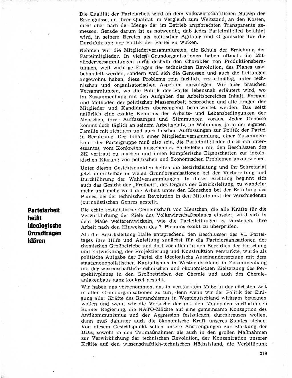 Neuer Weg (NW), Organ des Zentralkomitees (ZK) der SED (Sozialistische Einheitspartei Deutschlands) für Fragen des Parteilebens, 20. Jahrgang [Deutsche Demokratische Republik (DDR)] 1965, Seite 203 (NW ZK SED DDR 1965, S. 203)