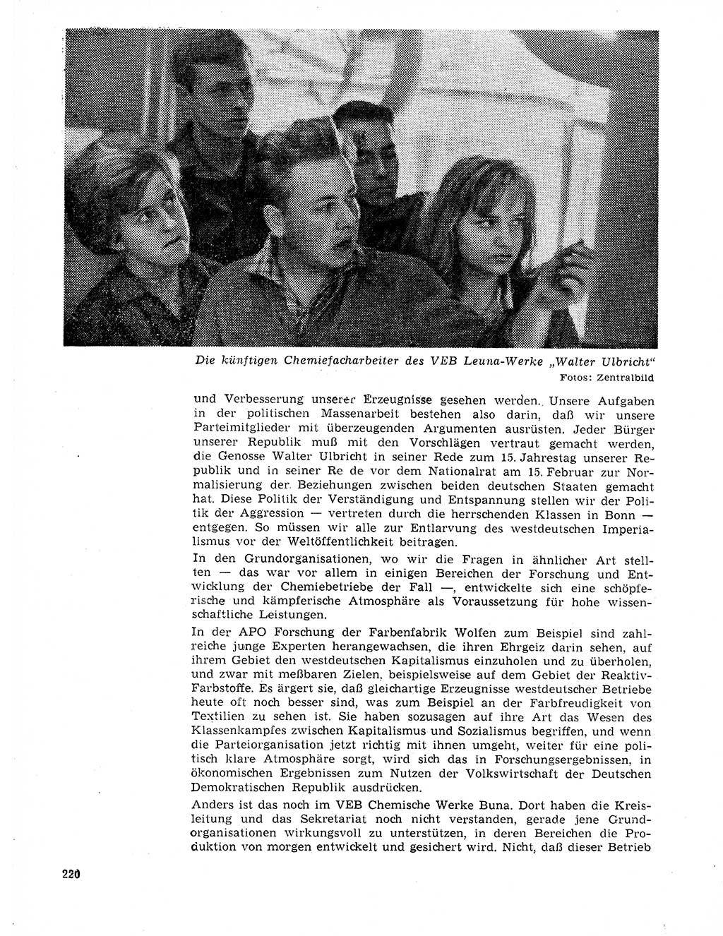 Neuer Weg (NW), Organ des Zentralkomitees (ZK) der SED (Sozialistische Einheitspartei Deutschlands) für Fragen des Parteilebens, 20. Jahrgang [Deutsche Demokratische Republik (DDR)] 1965, Seite 204 (NW ZK SED DDR 1965, S. 204)