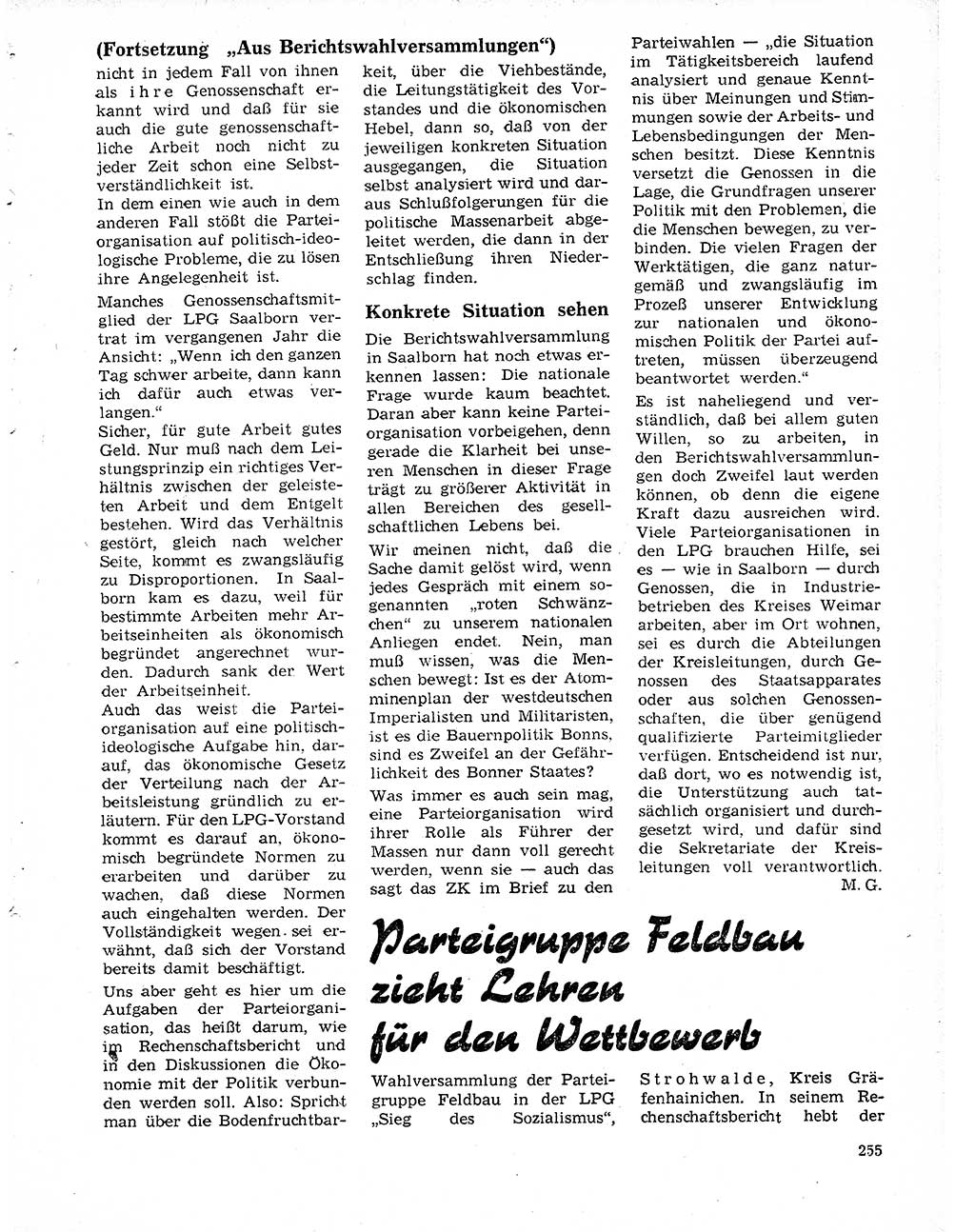 Neuer Weg (NW), Organ des Zentralkomitees (ZK) der SED (Sozialistische Einheitspartei Deutschlands) für Fragen des Parteilebens, 20. Jahrgang [Deutsche Demokratische Republik (DDR)] 1965, Seite 239 (NW ZK SED DDR 1965, S. 239)