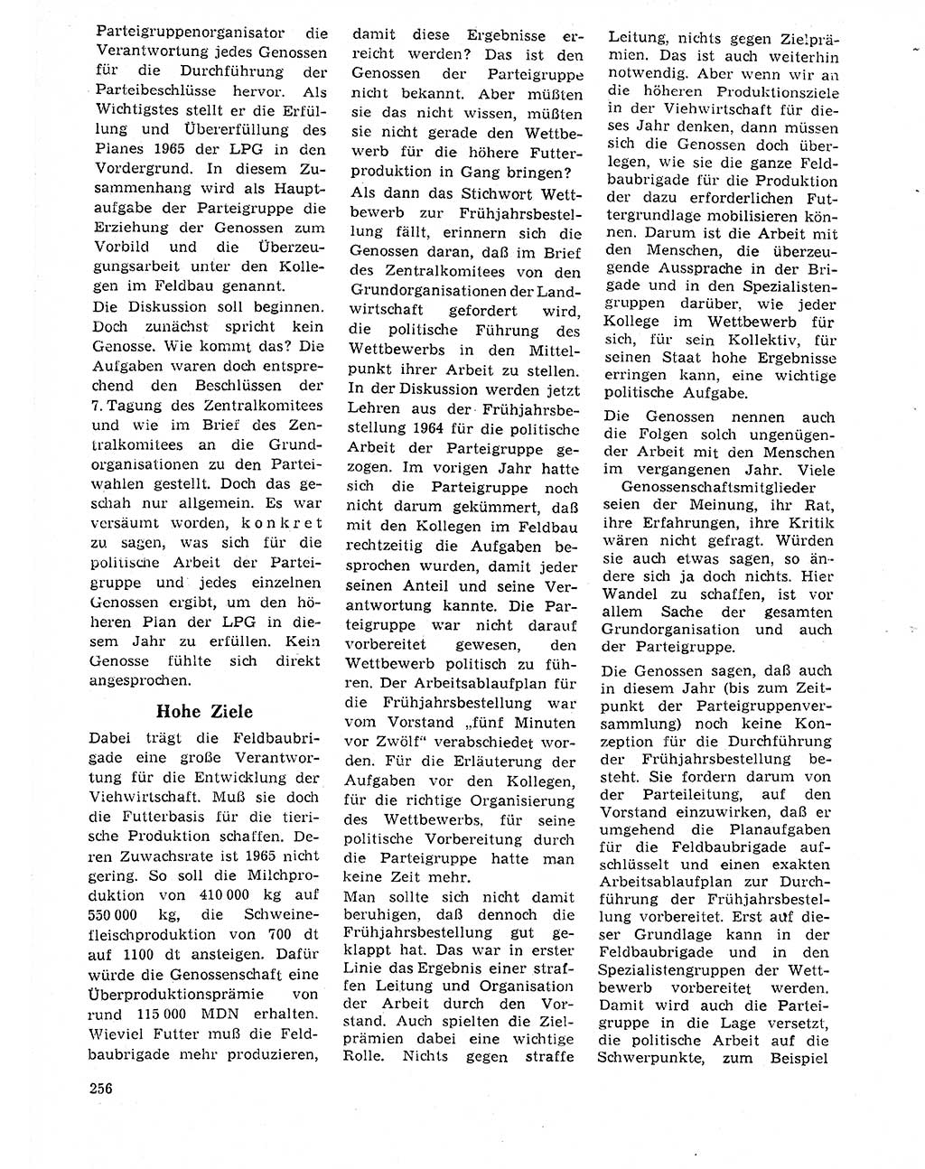 Neuer Weg (NW), Organ des Zentralkomitees (ZK) der SED (Sozialistische Einheitspartei Deutschlands) für Fragen des Parteilebens, 20. Jahrgang [Deutsche Demokratische Republik (DDR)] 1965, Seite 240 (NW ZK SED DDR 1965, S. 240)