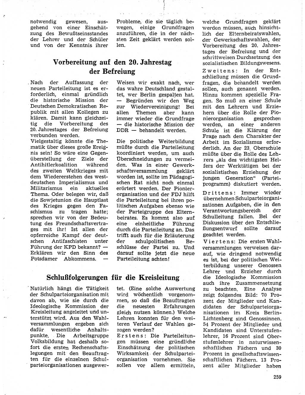 Neuer Weg (NW), Organ des Zentralkomitees (ZK) der SED (Sozialistische Einheitspartei Deutschlands) für Fragen des Parteilebens, 20. Jahrgang [Deutsche Demokratische Republik (DDR)] 1965, Seite 243 (NW ZK SED DDR 1965, S. 243)