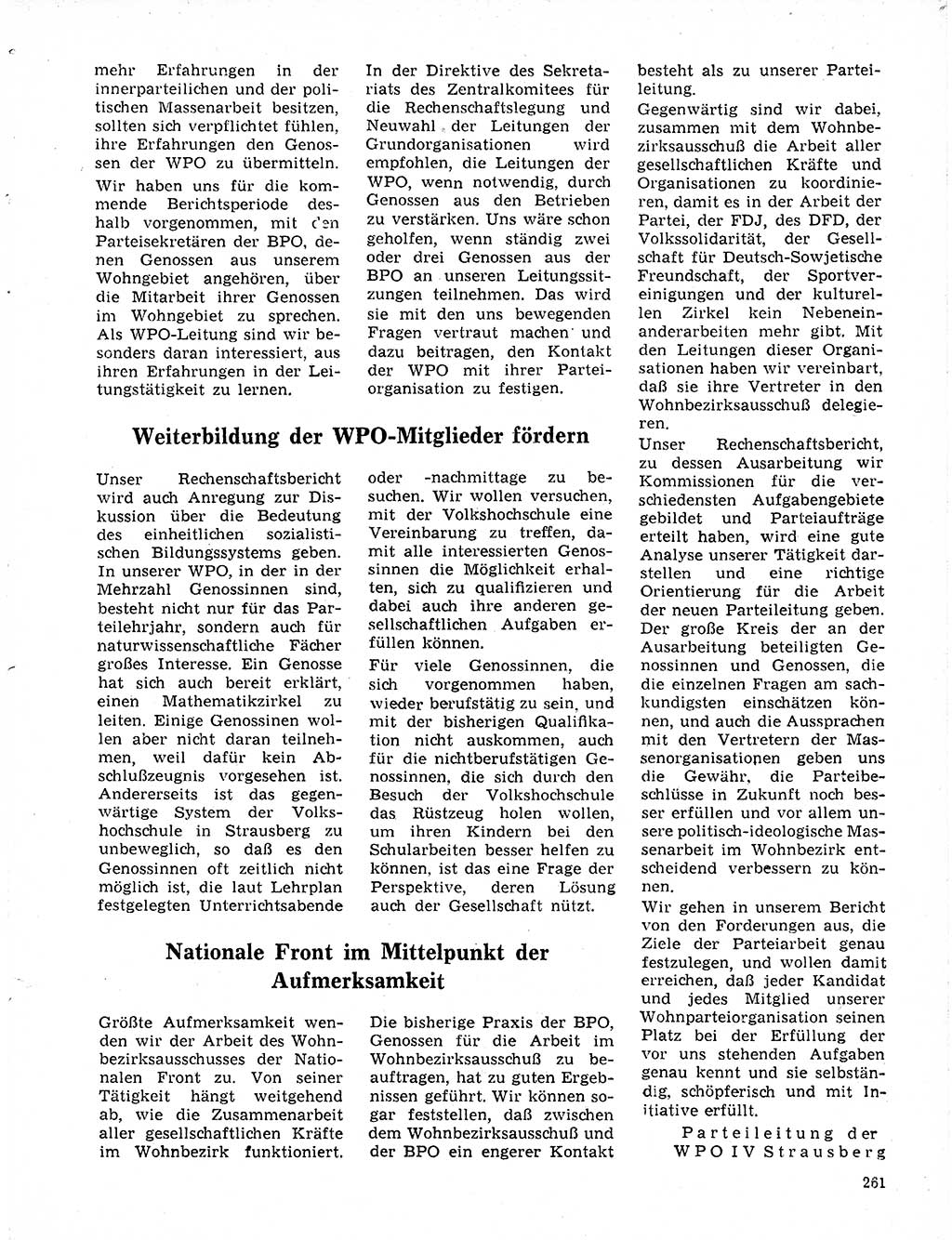Neuer Weg (NW), Organ des Zentralkomitees (ZK) der SED (Sozialistische Einheitspartei Deutschlands) für Fragen des Parteilebens, 20. Jahrgang [Deutsche Demokratische Republik (DDR)] 1965, Seite 245 (NW ZK SED DDR 1965, S. 245)