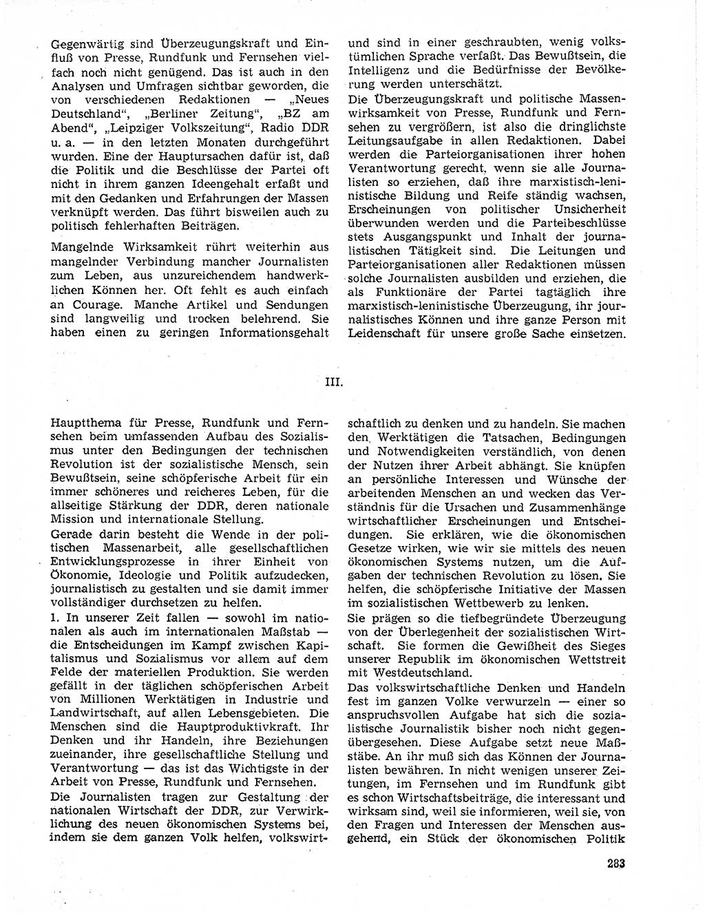 Neuer Weg (NW), Organ des Zentralkomitees (ZK) der SED (Sozialistische Einheitspartei Deutschlands) für Fragen des Parteilebens, 20. Jahrgang [Deutsche Demokratische Republik (DDR)] 1965, Seite 267 (NW ZK SED DDR 1965, S. 267)