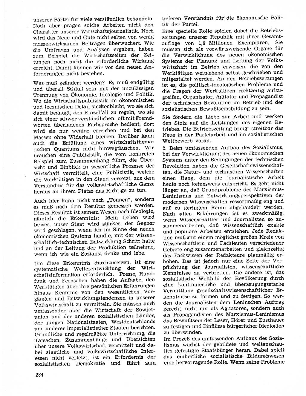 Neuer Weg (NW), Organ des Zentralkomitees (ZK) der SED (Sozialistische Einheitspartei Deutschlands) für Fragen des Parteilebens, 20. Jahrgang [Deutsche Demokratische Republik (DDR)] 1965, Seite 268 (NW ZK SED DDR 1965, S. 268)