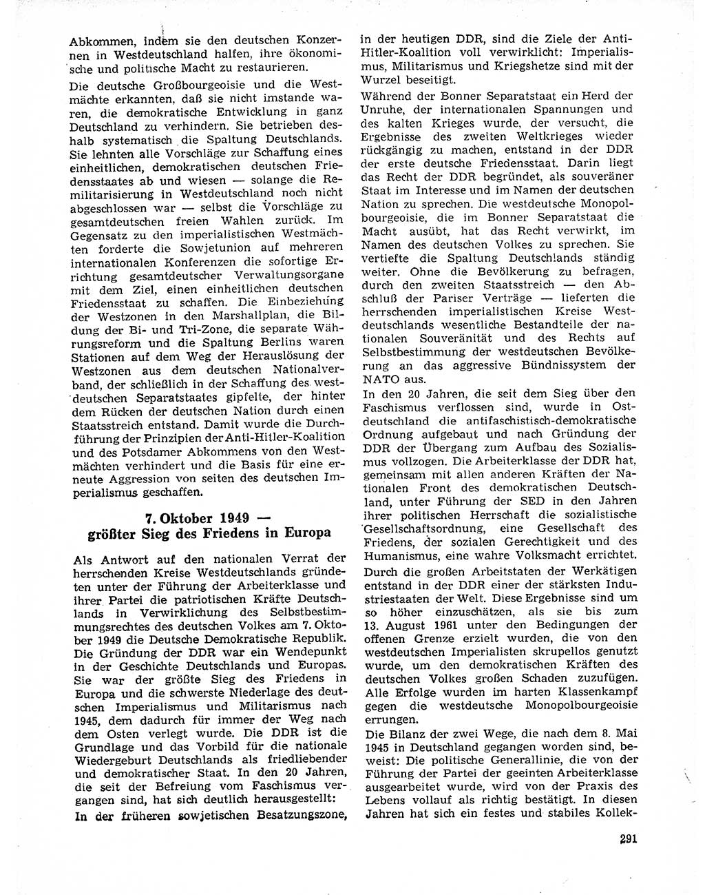 Neuer Weg (NW), Organ des Zentralkomitees (ZK) der SED (Sozialistische Einheitspartei Deutschlands) für Fragen des Parteilebens, 20. Jahrgang [Deutsche Demokratische Republik (DDR)] 1965, Seite 275 (NW ZK SED DDR 1965, S. 275)