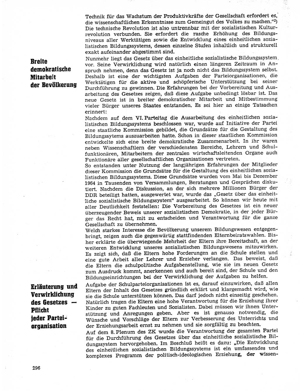 Neuer Weg (NW), Organ des Zentralkomitees (ZK) der SED (Sozialistische Einheitspartei Deutschlands) für Fragen des Parteilebens, 20. Jahrgang [Deutsche Demokratische Republik (DDR)] 1965, Seite 280 (NW ZK SED DDR 1965, S. 280)