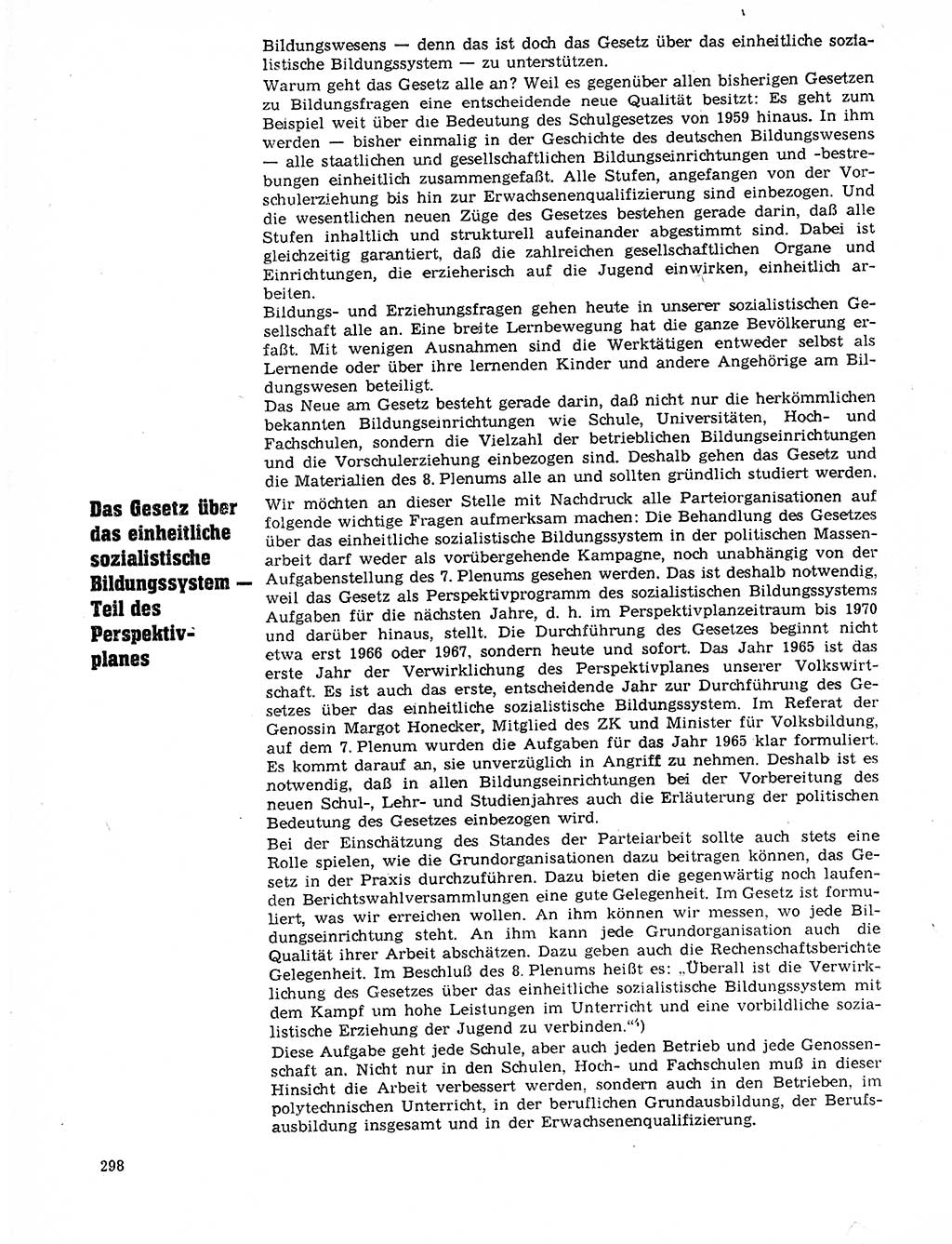 Neuer Weg (NW), Organ des Zentralkomitees (ZK) der SED (Sozialistische Einheitspartei Deutschlands) für Fragen des Parteilebens, 20. Jahrgang [Deutsche Demokratische Republik (DDR)] 1965, Seite 282 (NW ZK SED DDR 1965, S. 282)