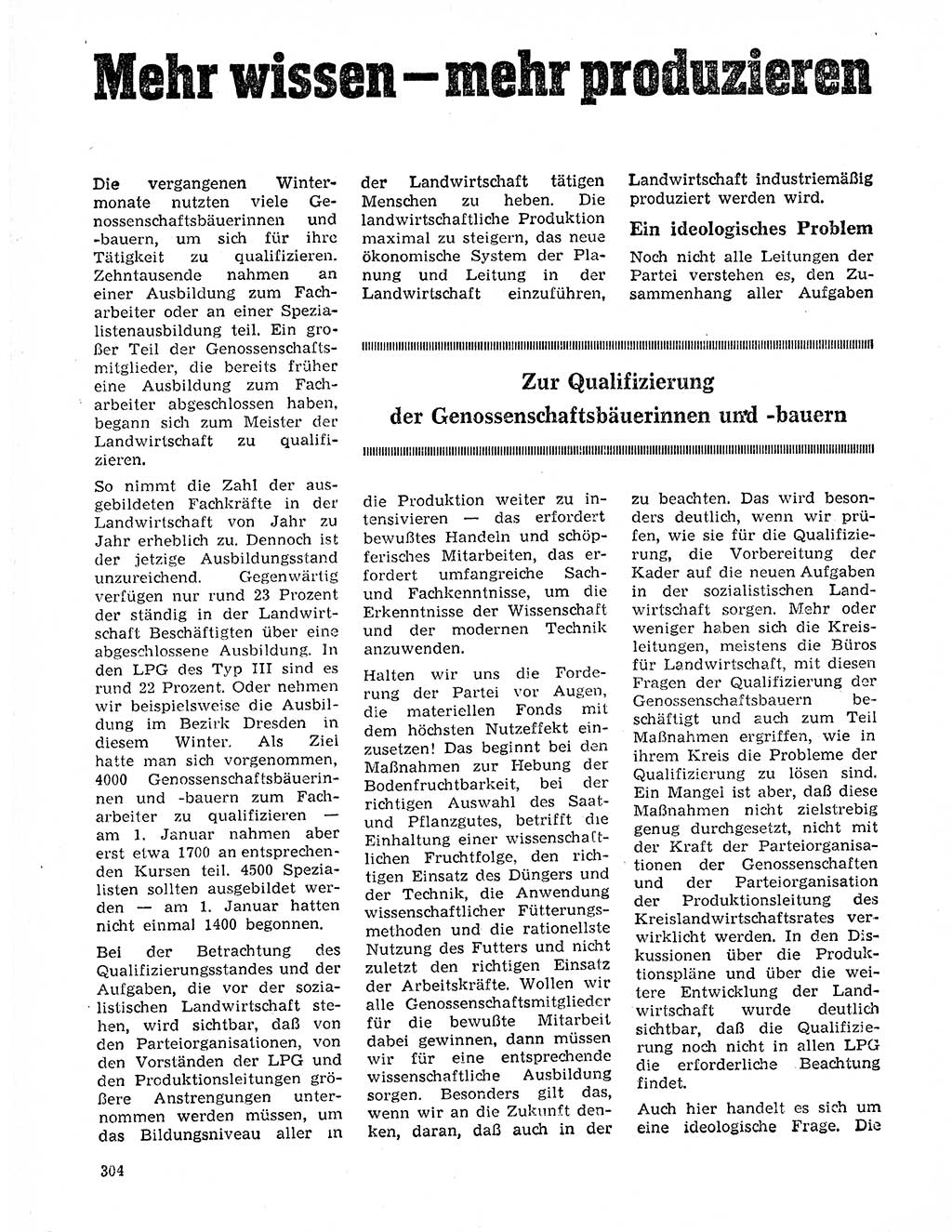 Neuer Weg (NW), Organ des Zentralkomitees (ZK) der SED (Sozialistische Einheitspartei Deutschlands) für Fragen des Parteilebens, 20. Jahrgang [Deutsche Demokratische Republik (DDR)] 1965, Seite 288 (NW ZK SED DDR 1965, S. 288)