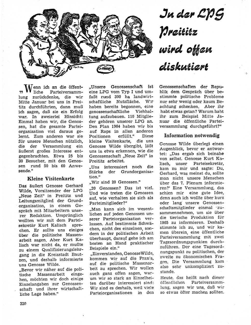 Neuer Weg (NW), Organ des Zentralkomitees (ZK) der SED (Sozialistische Einheitspartei Deutschlands) für Fragen des Parteilebens, 20. Jahrgang [Deutsche Demokratische Republik (DDR)] 1965, Seite 304 (NW ZK SED DDR 1965, S. 304)