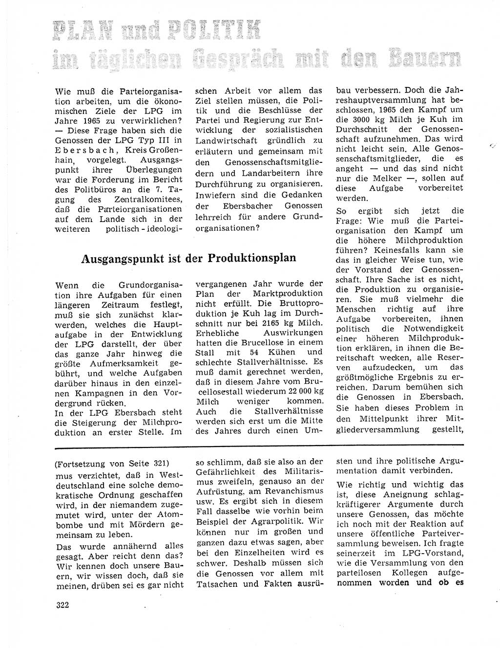 Neuer Weg (NW), Organ des Zentralkomitees (ZK) der SED (Sozialistische Einheitspartei Deutschlands) für Fragen des Parteilebens, 20. Jahrgang [Deutsche Demokratische Republik (DDR)] 1965, Seite 306 (NW ZK SED DDR 1965, S. 306)