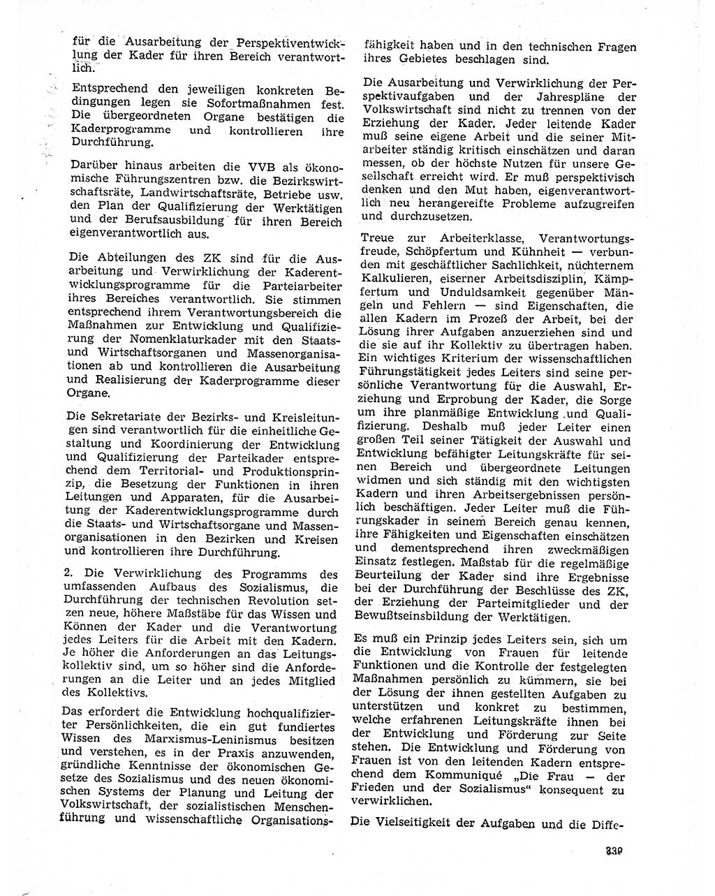 Neuer Weg (NW), Organ des Zentralkomitees (ZK) der SED (Sozialistische Einheitspartei Deutschlands) für Fragen des Parteilebens, 20. Jahrgang [Deutsche Demokratische Republik (DDR)] 1965, Seite 323 (NW ZK SED DDR 1965, S. 323)