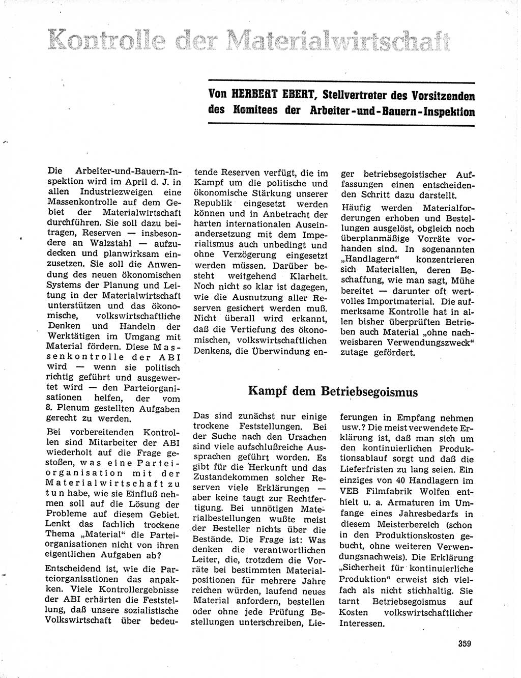 Neuer Weg (NW), Organ des Zentralkomitees (ZK) der SED (Sozialistische Einheitspartei Deutschlands) für Fragen des Parteilebens, 20. Jahrgang [Deutsche Demokratische Republik (DDR)] 1965, Seite 343 (NW ZK SED DDR 1965, S. 343)