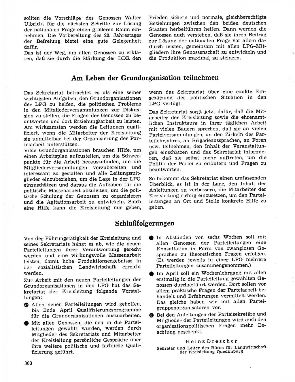 Neuer Weg (NW), Organ des Zentralkomitees (ZK) der SED (Sozialistische Einheitspartei Deutschlands) für Fragen des Parteilebens, 20. Jahrgang [Deutsche Demokratische Republik (DDR)] 1965, Seite 352 (NW ZK SED DDR 1965, S. 352)