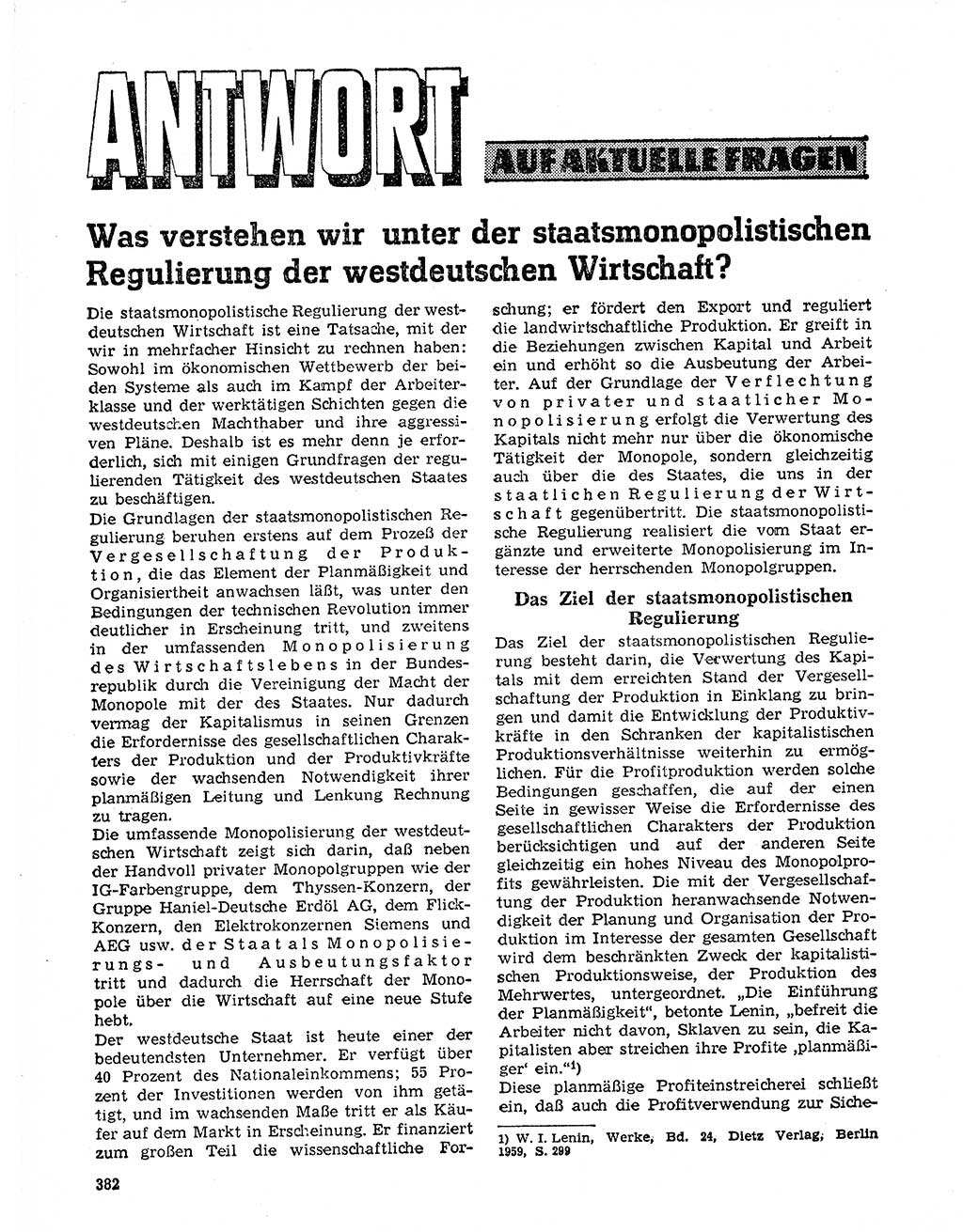 Neuer Weg (NW), Organ des Zentralkomitees (ZK) der SED (Sozialistische Einheitspartei Deutschlands) für Fragen des Parteilebens, 20. Jahrgang [Deutsche Demokratische Republik (DDR)] 1965, Seite 366 (NW ZK SED DDR 1965, S. 366)