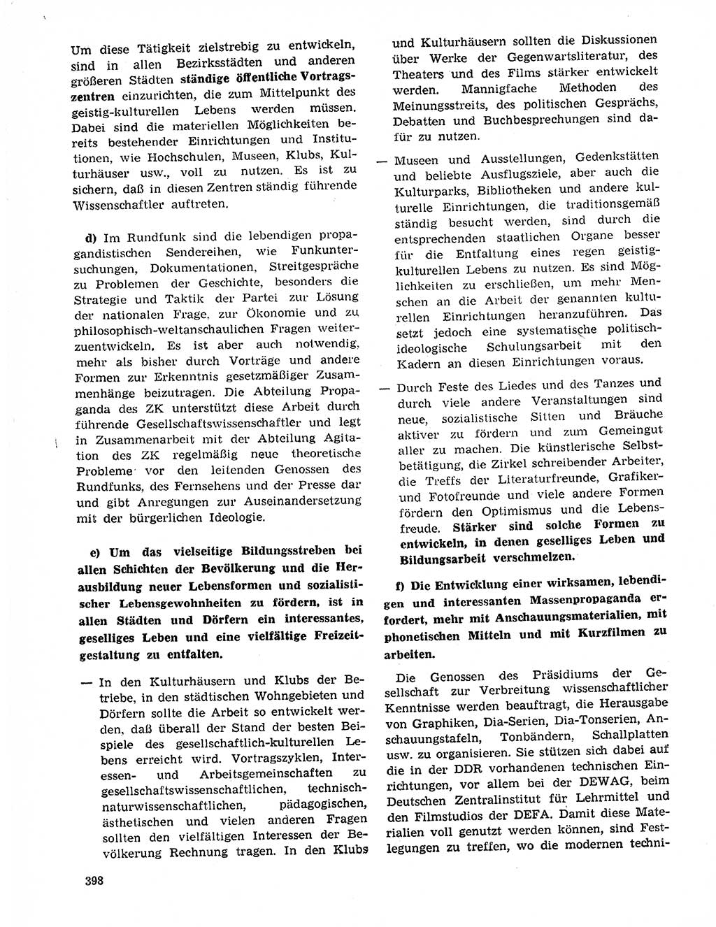 Neuer Weg (NW), Organ des Zentralkomitees (ZK) der SED (Sozialistische Einheitspartei Deutschlands) für Fragen des Parteilebens, 20. Jahrgang [Deutsche Demokratische Republik (DDR)] 1965, Seite 382 (NW ZK SED DDR 1965, S. 382)