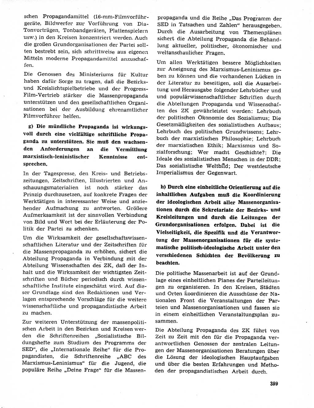 Neuer Weg (NW), Organ des Zentralkomitees (ZK) der SED (Sozialistische Einheitspartei Deutschlands) für Fragen des Parteilebens, 20. Jahrgang [Deutsche Demokratische Republik (DDR)] 1965, Seite 383 (NW ZK SED DDR 1965, S. 383)