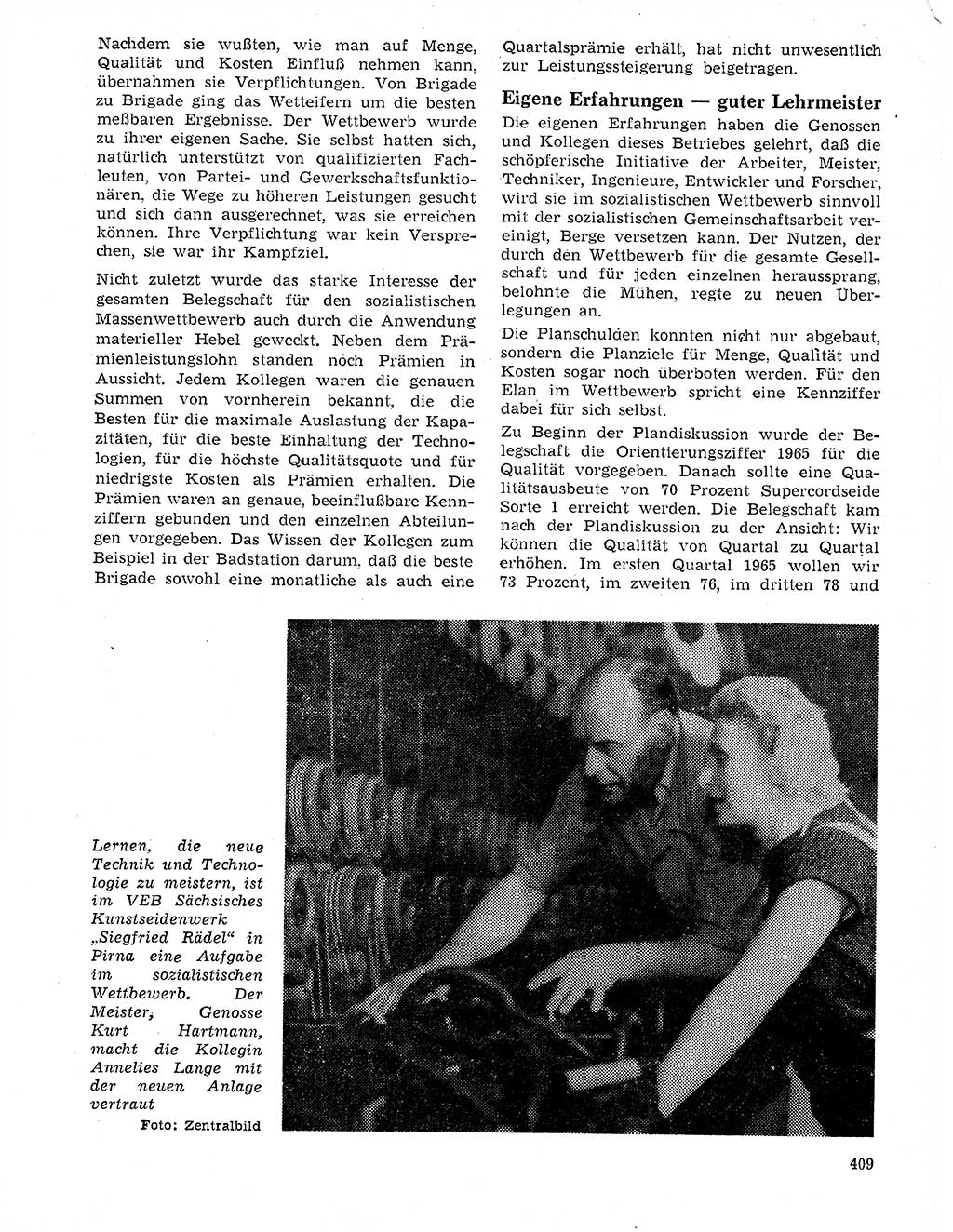 Neuer Weg (NW), Organ des Zentralkomitees (ZK) der SED (Sozialistische Einheitspartei Deutschlands) für Fragen des Parteilebens, 20. Jahrgang [Deutsche Demokratische Republik (DDR)] 1965, Seite 393 (NW ZK SED DDR 1965, S. 393)