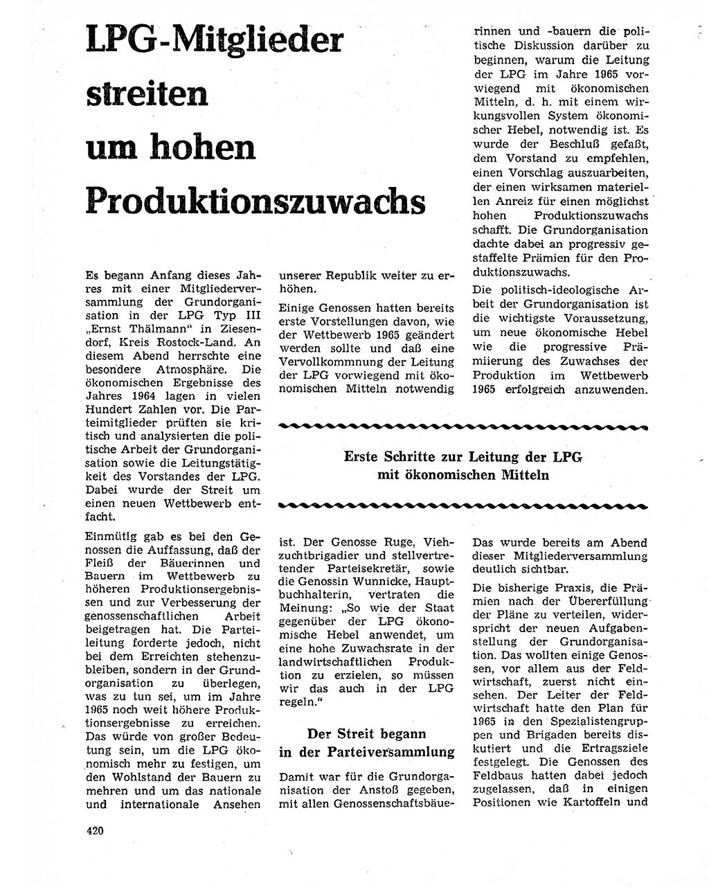 Neuer Weg (NW), Organ des Zentralkomitees (ZK) der SED (Sozialistische Einheitspartei Deutschlands) für Fragen des Parteilebens, 20. Jahrgang [Deutsche Demokratische Republik (DDR)] 1965, Seite 404 (NW ZK SED DDR 1965, S. 404)