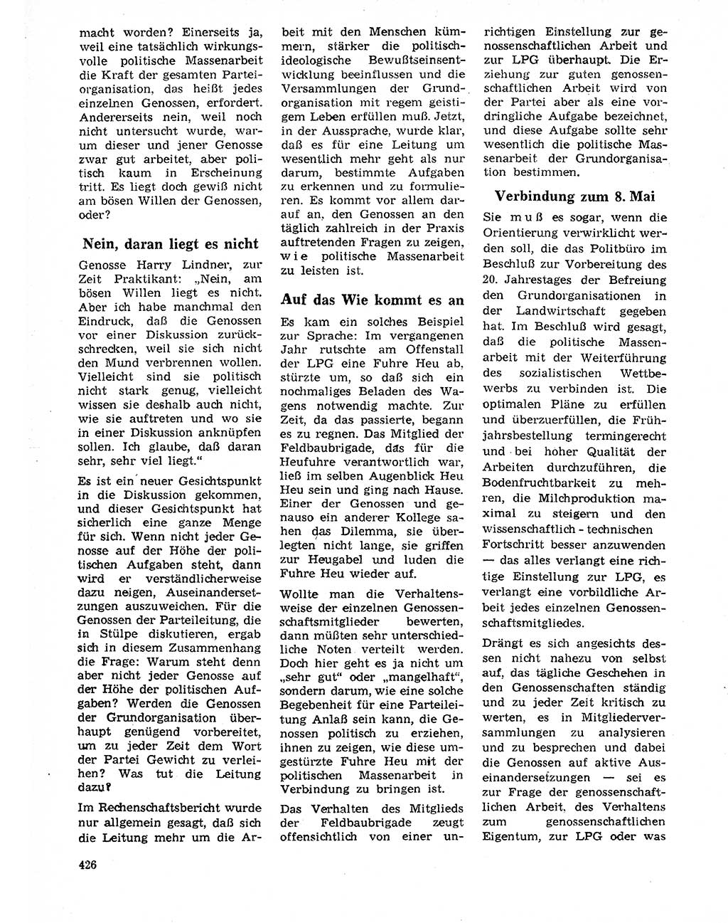 Neuer Weg (NW), Organ des Zentralkomitees (ZK) der SED (Sozialistische Einheitspartei Deutschlands) für Fragen des Parteilebens, 20. Jahrgang [Deutsche Demokratische Republik (DDR)] 1965, Seite 410 (NW ZK SED DDR 1965, S. 410)