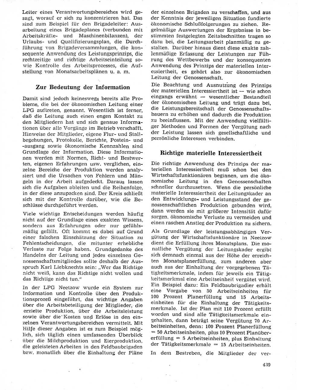 Neuer Weg (NW), Organ des Zentralkomitees (ZK) der SED (Sozialistische Einheitspartei Deutschlands) für Fragen des Parteilebens, 20. Jahrgang [Deutsche Demokratische Republik (DDR)] 1965, Seite 423 (NW ZK SED DDR 1965, S. 423)