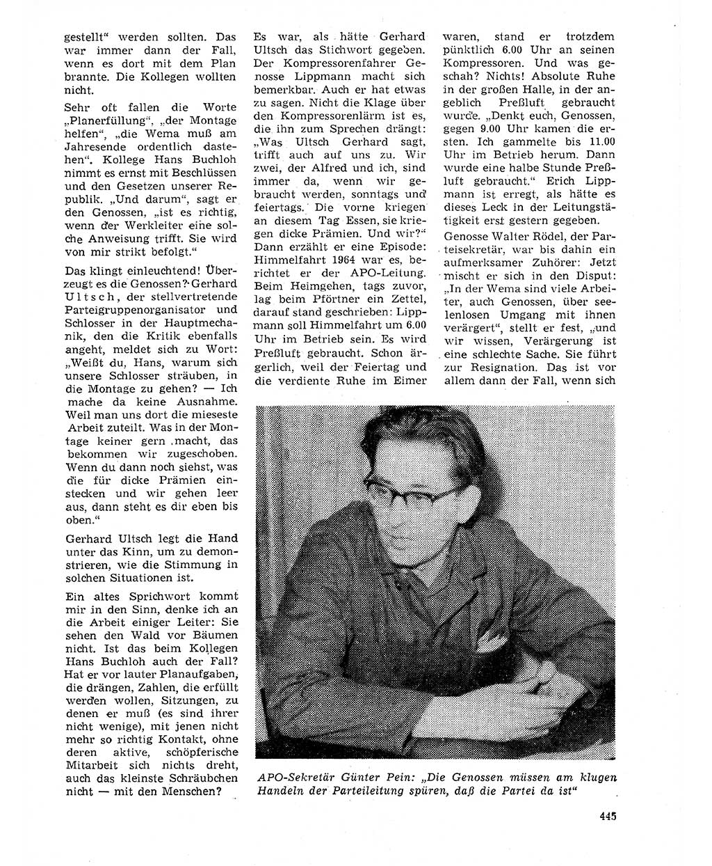 Neuer Weg (NW), Organ des Zentralkomitees (ZK) der SED (Sozialistische Einheitspartei Deutschlands) für Fragen des Parteilebens, 20. Jahrgang [Deutsche Demokratische Republik (DDR)] 1965, Seite 429 (NW ZK SED DDR 1965, S. 429)
