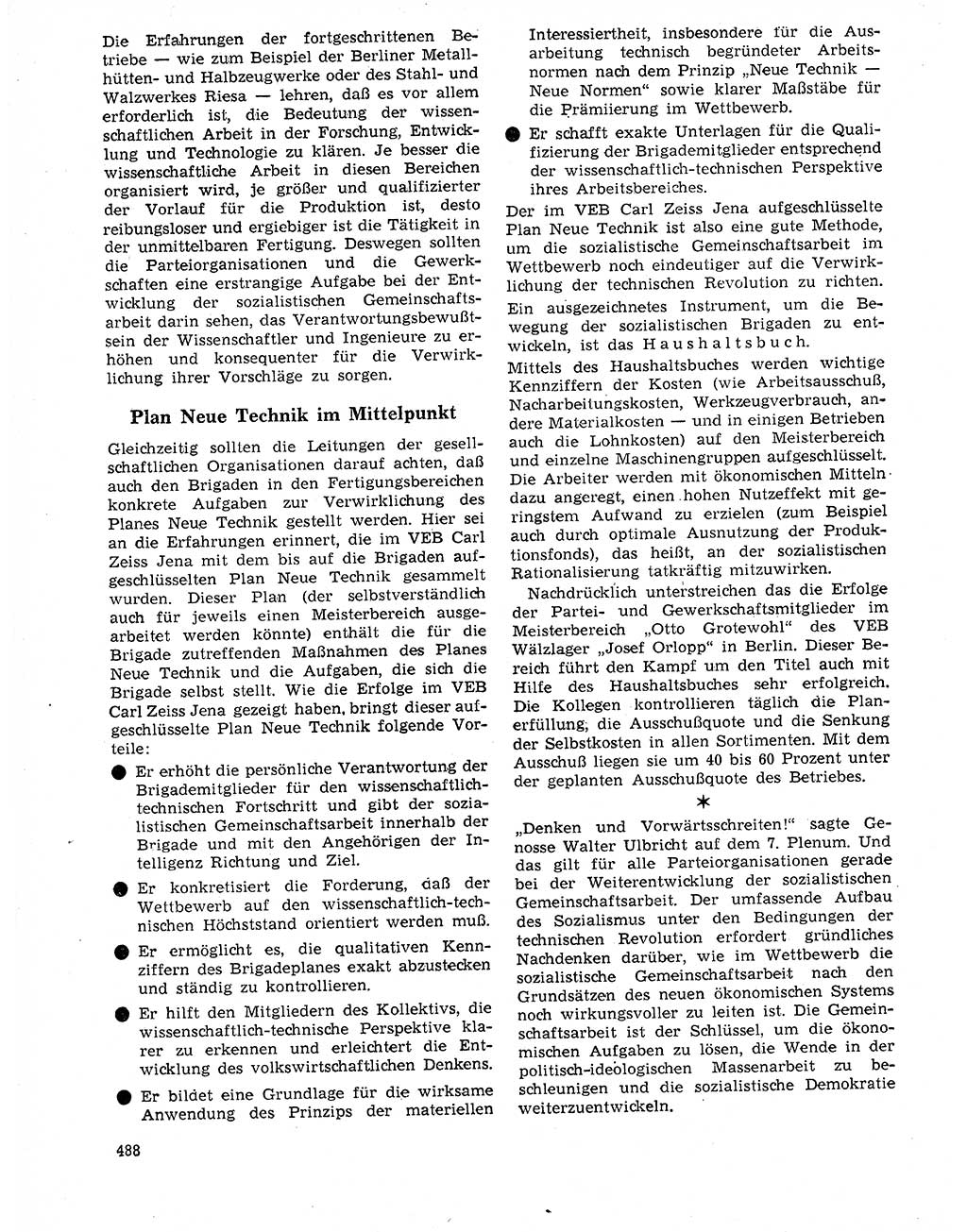 Neuer Weg (NW), Organ des Zentralkomitees (ZK) der SED (Sozialistische Einheitspartei Deutschlands) für Fragen des Parteilebens, 20. Jahrgang [Deutsche Demokratische Republik (DDR)] 1965, Seite 472 (NW ZK SED DDR 1965, S. 472)