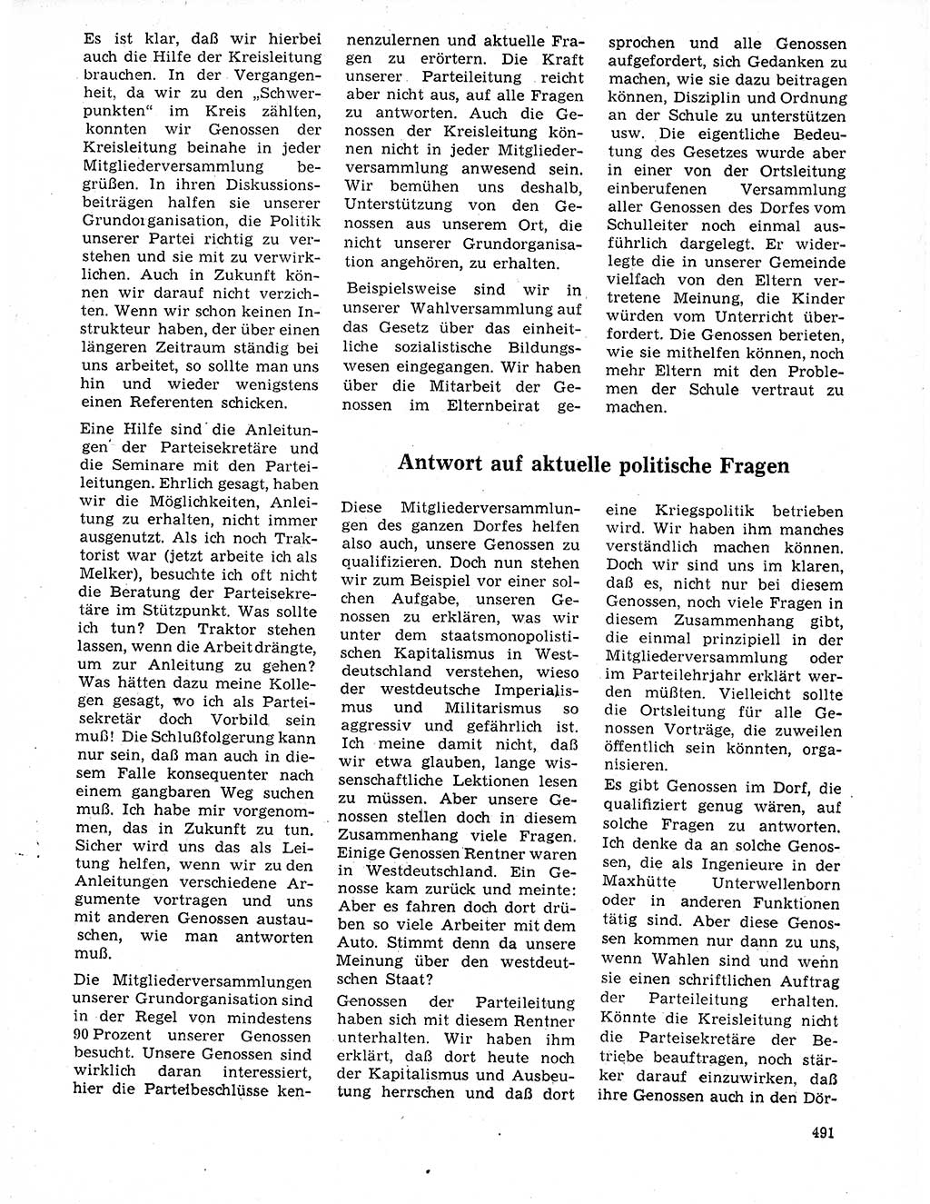 Neuer Weg (NW), Organ des Zentralkomitees (ZK) der SED (Sozialistische Einheitspartei Deutschlands) für Fragen des Parteilebens, 20. Jahrgang [Deutsche Demokratische Republik (DDR)] 1965, Seite 475 (NW ZK SED DDR 1965, S. 475)