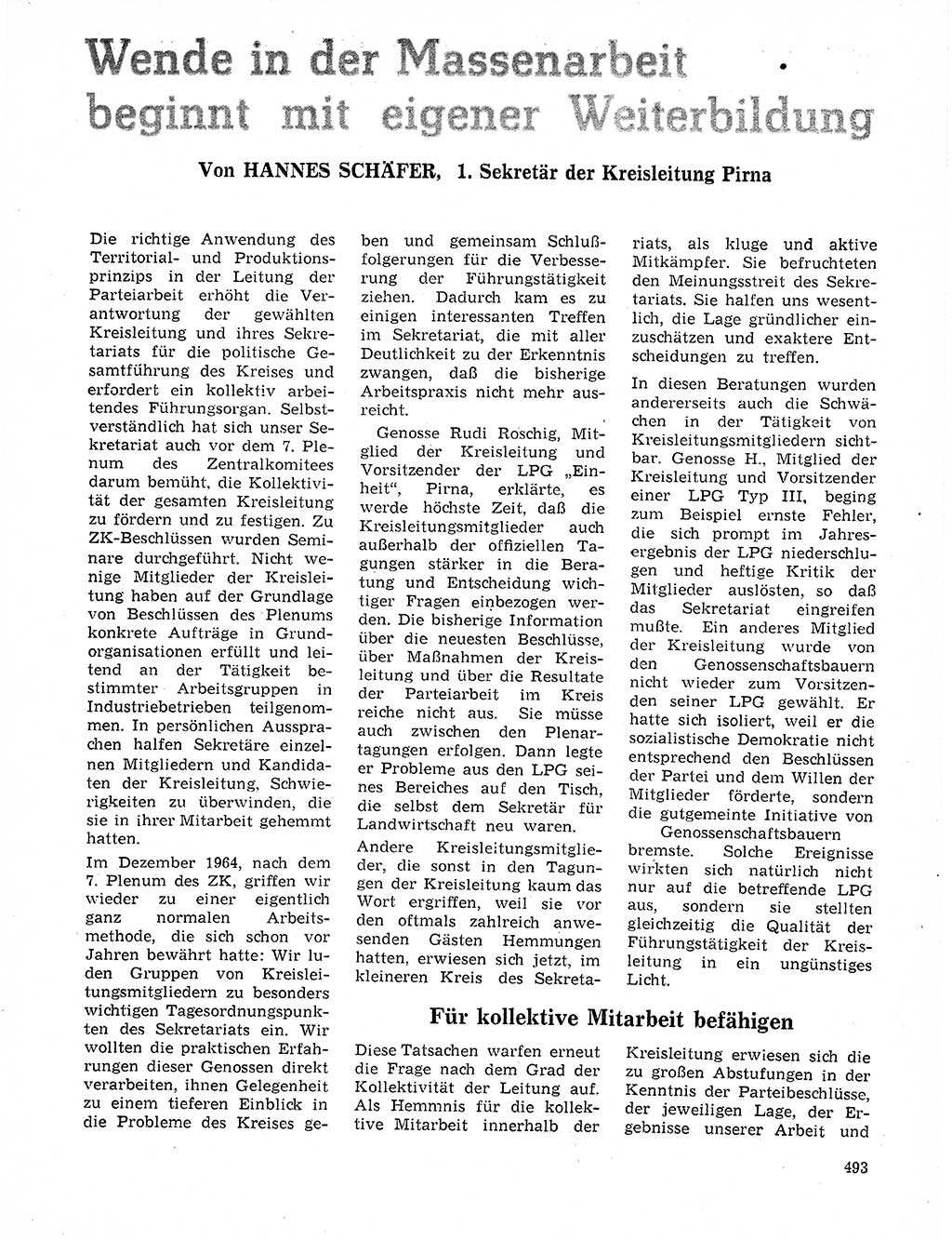 Neuer Weg (NW), Organ des Zentralkomitees (ZK) der SED (Sozialistische Einheitspartei Deutschlands) für Fragen des Parteilebens, 20. Jahrgang [Deutsche Demokratische Republik (DDR)] 1965, Seite 477 (NW ZK SED DDR 1965, S. 477)