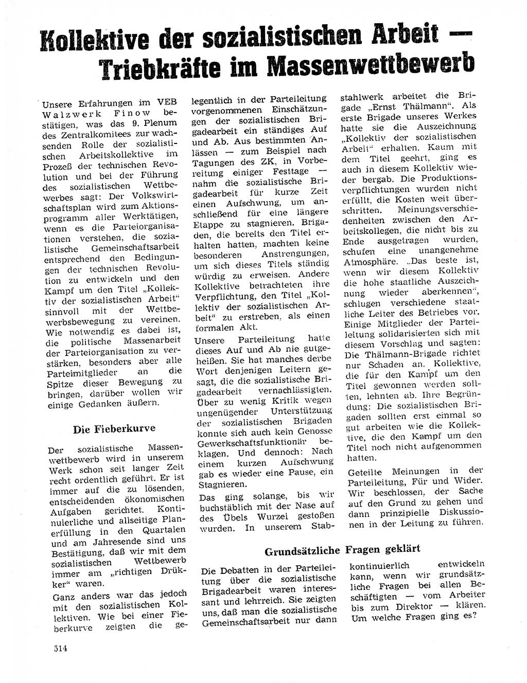 Neuer Weg (NW), Organ des Zentralkomitees (ZK) der SED (Sozialistische Einheitspartei Deutschlands) für Fragen des Parteilebens, 20. Jahrgang [Deutsche Demokratische Republik (DDR)] 1965, Seite 498 (NW ZK SED DDR 1965, S. 498)