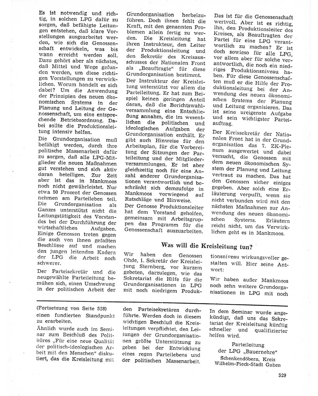 Neuer Weg (NW), Organ des Zentralkomitees (ZK) der SED (Sozialistische Einheitspartei Deutschlands) für Fragen des Parteilebens, 20. Jahrgang [Deutsche Demokratische Republik (DDR)] 1965, Seite 513 (NW ZK SED DDR 1965, S. 513)