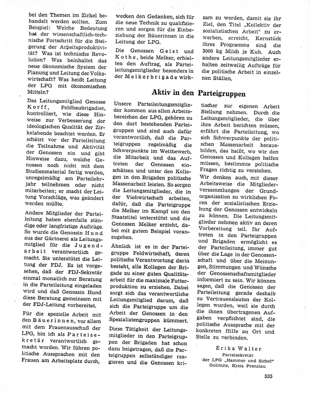 Neuer Weg (NW), Organ des Zentralkomitees (ZK) der SED (Sozialistische Einheitspartei Deutschlands) für Fragen des Parteilebens, 20. Jahrgang [Deutsche Demokratische Republik (DDR)] 1965, Seite 519 (NW ZK SED DDR 1965, S. 519)