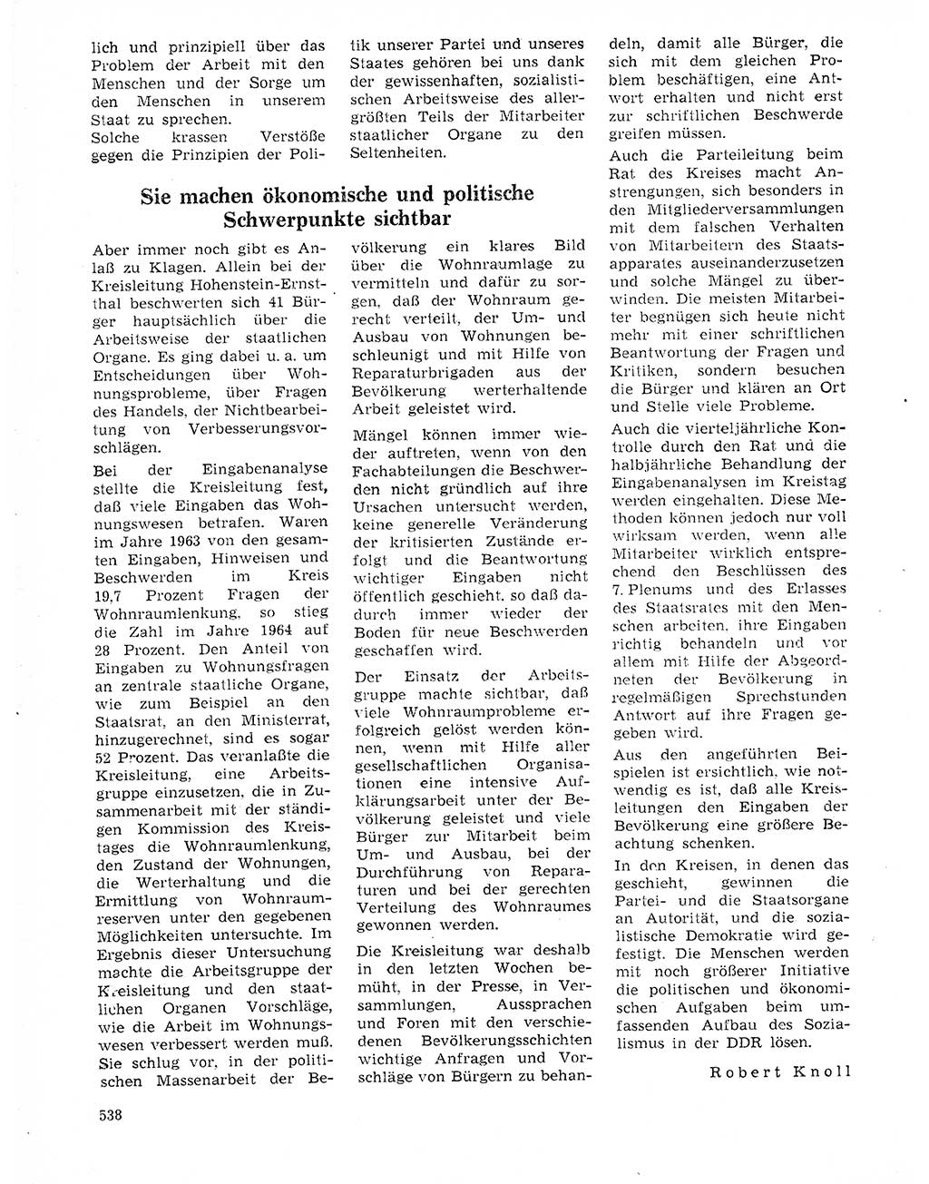 Neuer Weg (NW), Organ des Zentralkomitees (ZK) der SED (Sozialistische Einheitspartei Deutschlands) für Fragen des Parteilebens, 20. Jahrgang [Deutsche Demokratische Republik (DDR)] 1965, Seite 522 (NW ZK SED DDR 1965, S. 522)