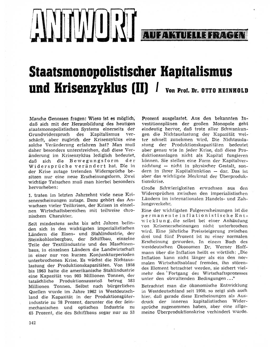 Neuer Weg (NW), Organ des Zentralkomitees (ZK) der SED (Sozialistische Einheitspartei Deutschlands) für Fragen des Parteilebens, 20. Jahrgang [Deutsche Demokratische Republik (DDR)] 1965, Seite 526 (NW ZK SED DDR 1965, S. 526)