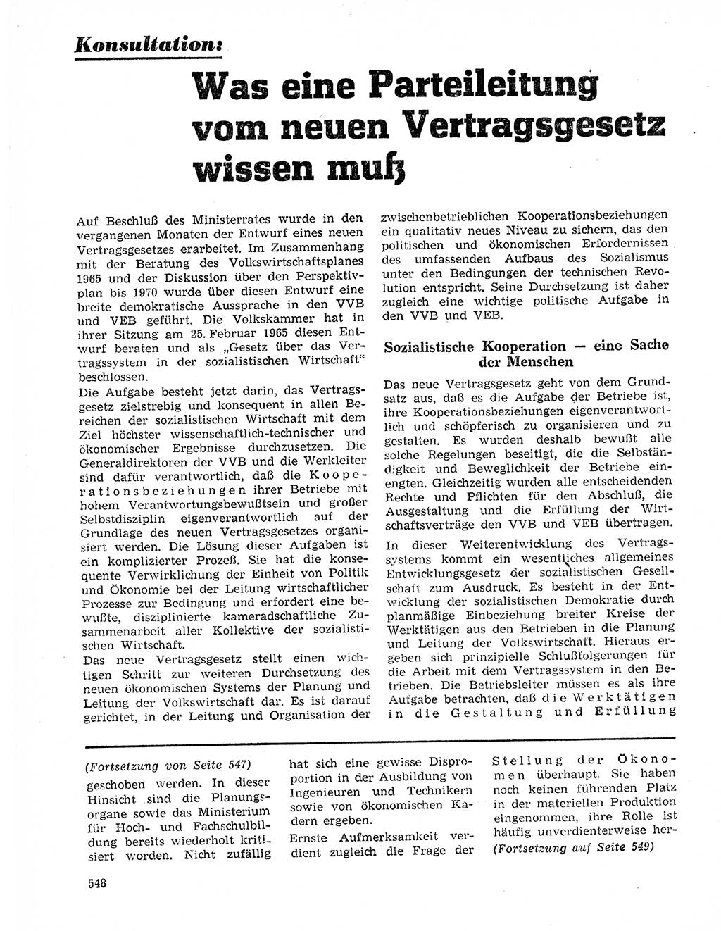 Neuer Weg (NW), Organ des Zentralkomitees (ZK) der SED (Sozialistische Einheitspartei Deutschlands) für Fragen des Parteilebens, 20. Jahrgang [Deutsche Demokratische Republik (DDR)] 1965, Seite 532 (NW ZK SED DDR 1965, S. 532)