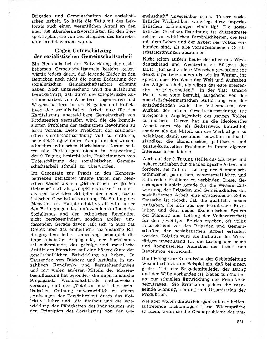 Neuer Weg (NW), Organ des Zentralkomitees (ZK) der SED (Sozialistische Einheitspartei Deutschlands) für Fragen des Parteilebens, 20. Jahrgang [Deutsche Demokratische Republik (DDR)] 1965, Seite 545 (NW ZK SED DDR 1965, S. 545)