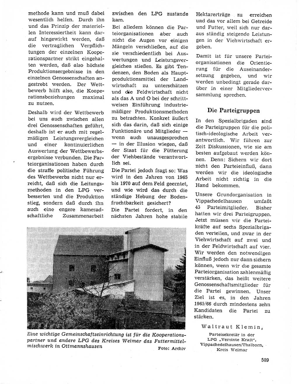 Neuer Weg (NW), Organ des Zentralkomitees (ZK) der SED (Sozialistische Einheitspartei Deutschlands) für Fragen des Parteilebens, 20. Jahrgang [Deutsche Demokratische Republik (DDR)] 1965, Seite 573 (NW ZK SED DDR 1965, S. 573)