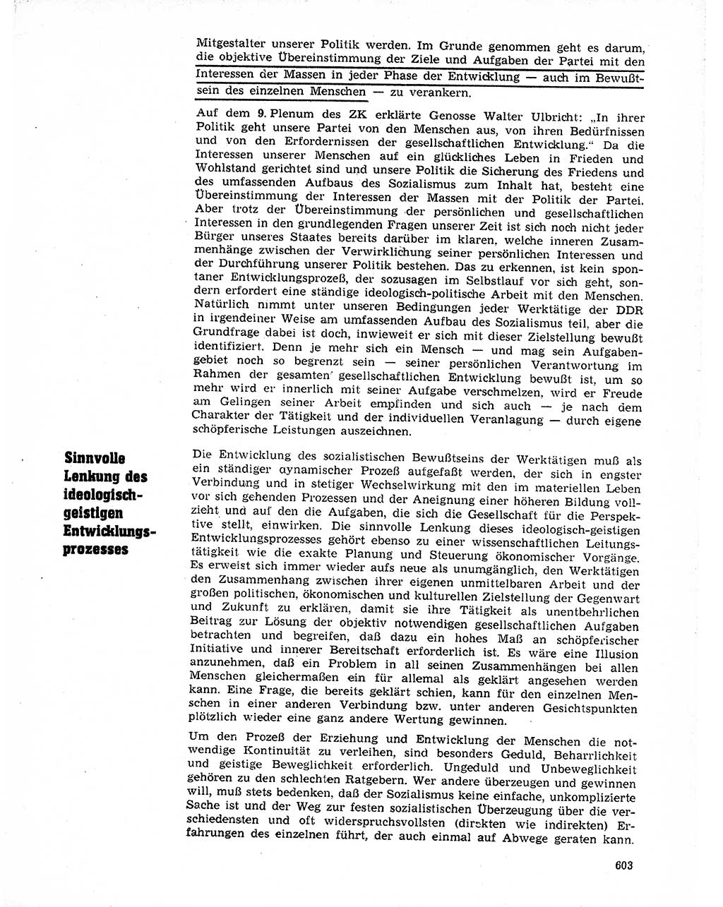 Neuer Weg (NW), Organ des Zentralkomitees (ZK) der SED (Sozialistische Einheitspartei Deutschlands) für Fragen des Parteilebens, 20. Jahrgang [Deutsche Demokratische Republik (DDR)] 1965, Seite 587 (NW ZK SED DDR 1965, S. 587)